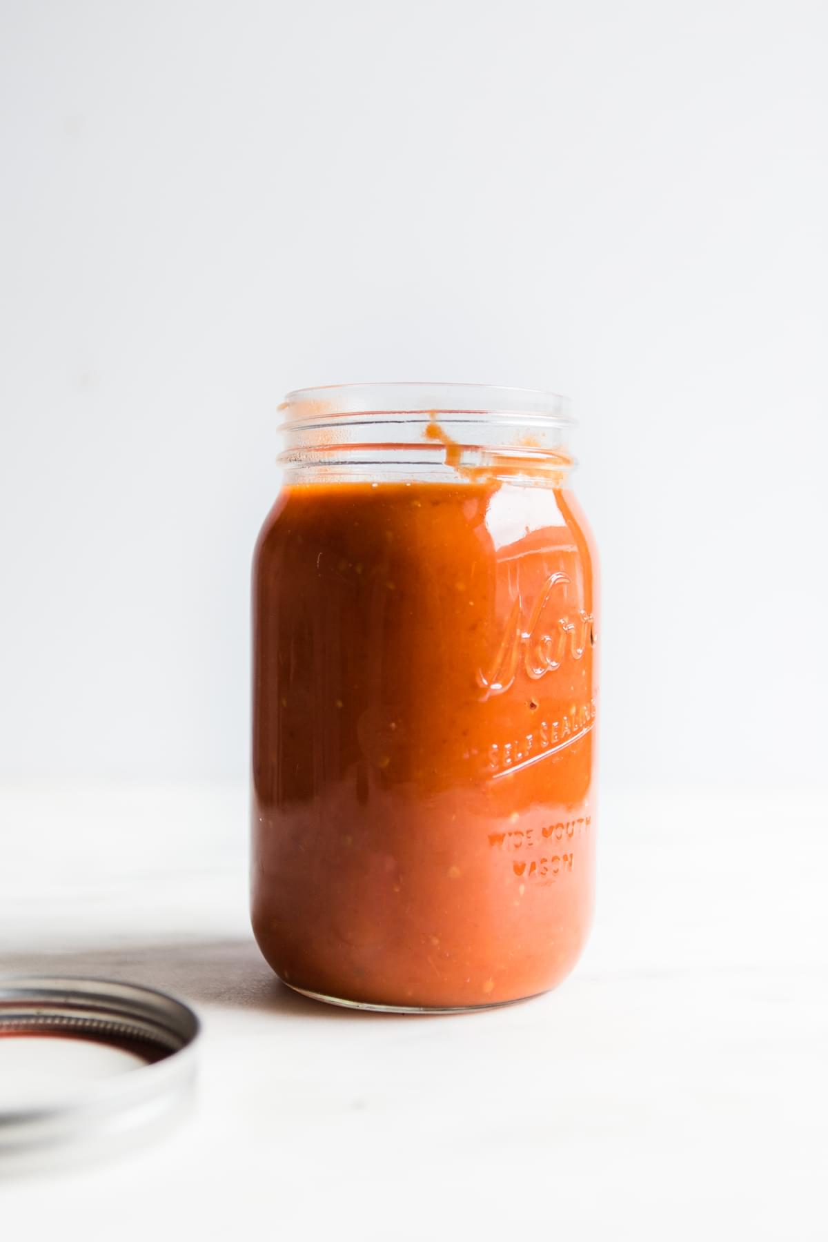 Three Ingredient Tomato Sauce pomodoro sauce in a jar