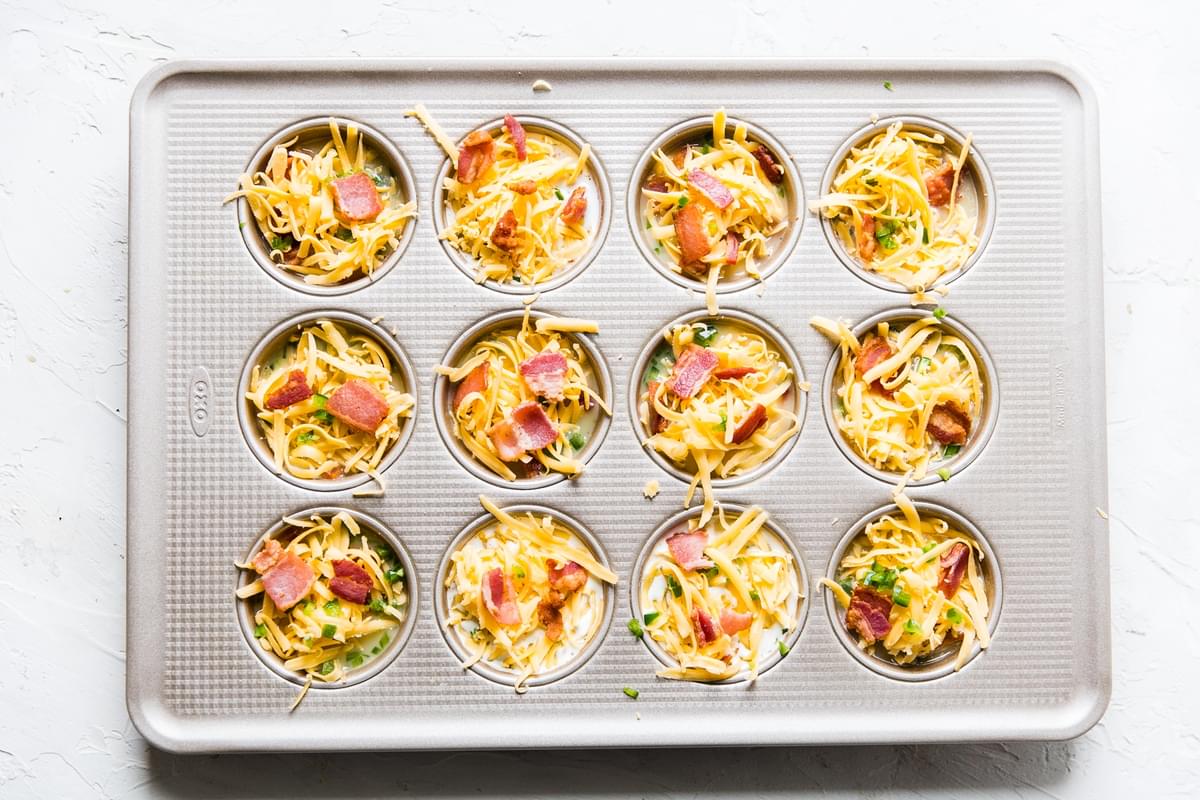 Bacon Cheddar Egg Muffins With Jalapeno 8