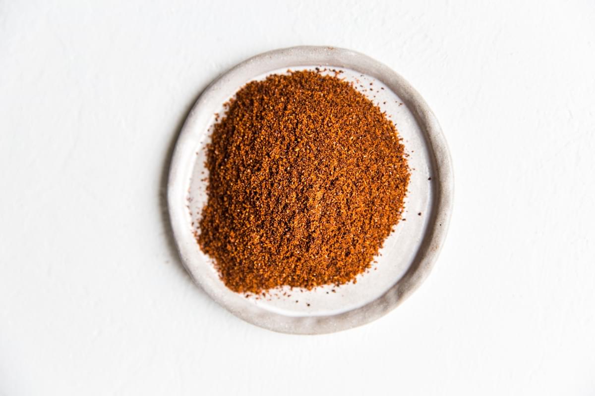 small bowl of chili powder