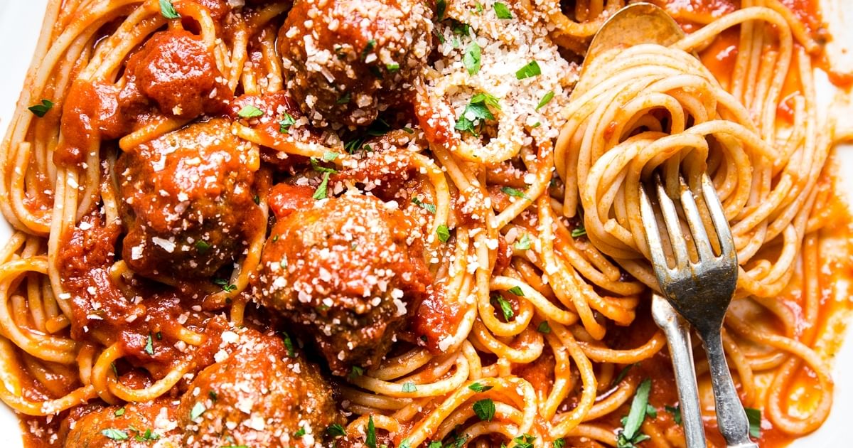 Spaghetti and Meatballs | The Modern Proper