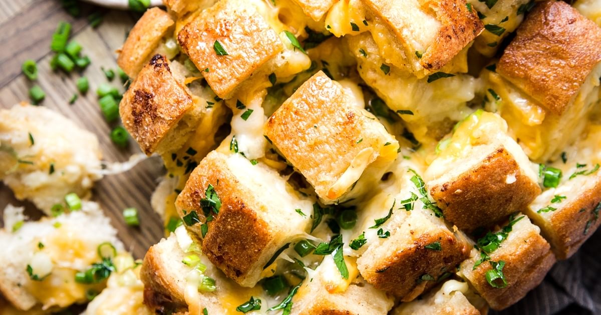 Pull Apart Cheese Bread | The Modern Proper