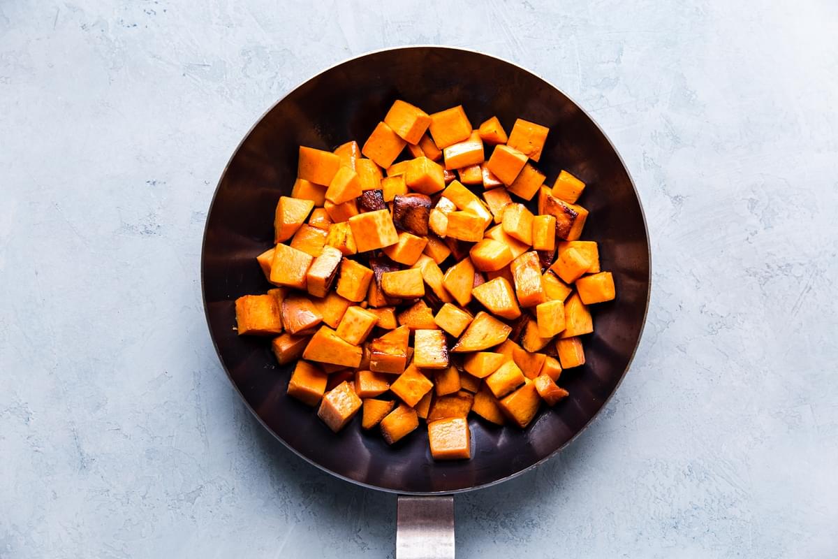 Sweet Potato in a pan