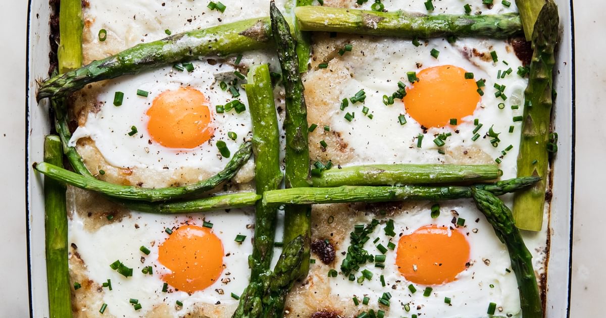 Potato Rösti with Eggs and Asparagus | The Modern Proper
