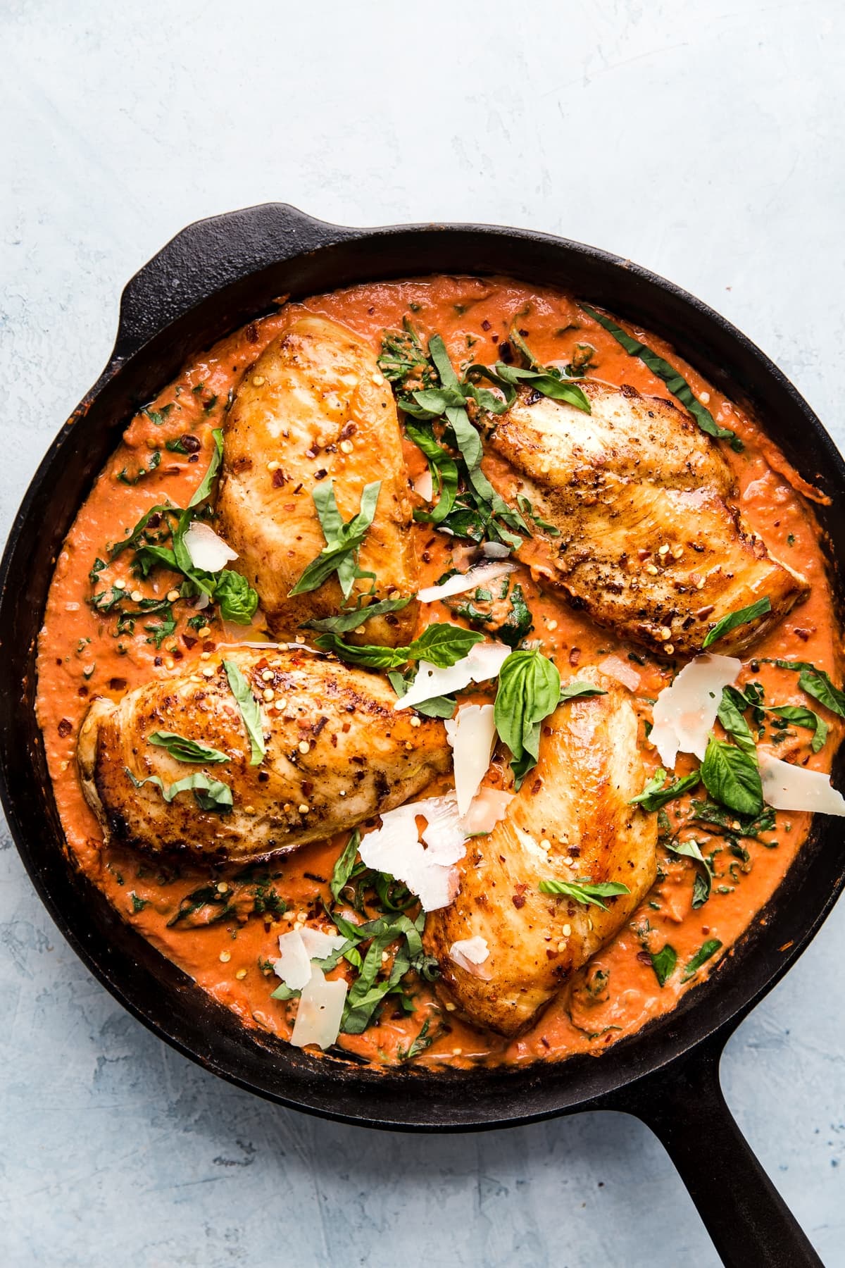 60 Best Breast Chicken | Creamy Tomato Chicken Skillet Dinner #3