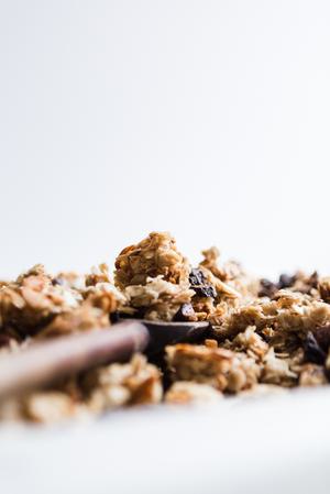 homemade Granola with Figs, Almonds and Coconut