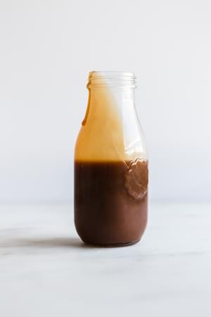 Salted caramel in a jar