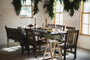 a table set for brunch