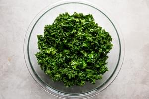 bowl of kale