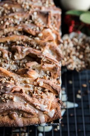 Cinnamon Pecan Pull Apart Bread 11