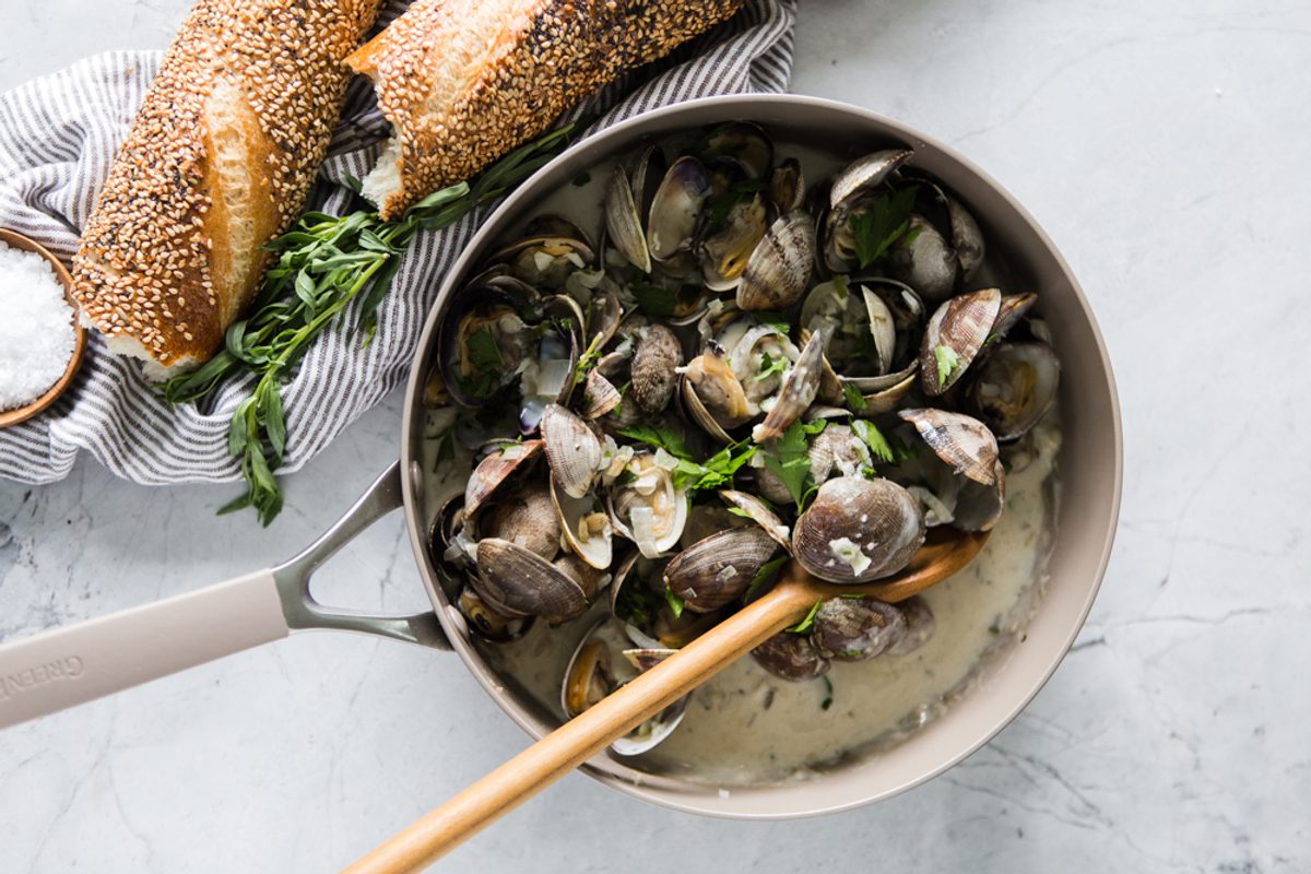 Clam Style Italian Style Steamed Clams How To Make Italian Sauteed Clams Mamma