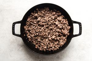 cooked ground lamb for lamb pot pie