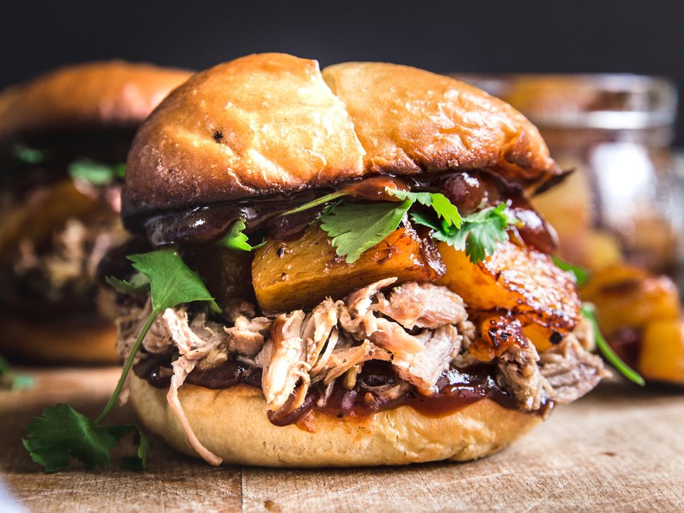 Coleslaw Pork Sandwich Apple Cider Vinegar For Pulled Pork