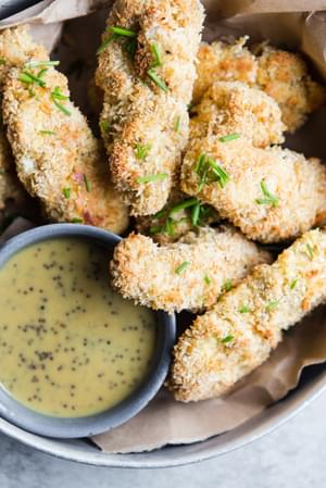 Chicken Tenders With Honey Mustard