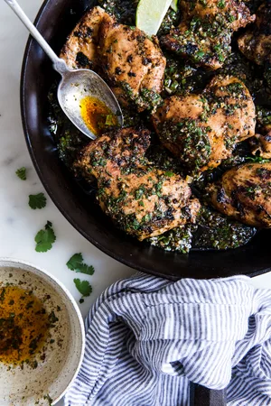 Cilantro Lime Chicken Thighs