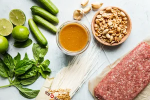 Cold Thai Noodle Salad 1