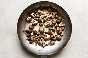 How To Dry Sauté Mushrooms in a pan with butter