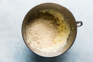 keto dough in a mixing bowl