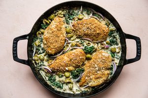 One Pot Chicken with Creamed Kale 14