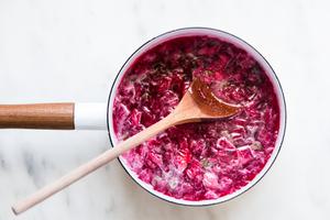 sauce for Rhubarb Mint Margarita