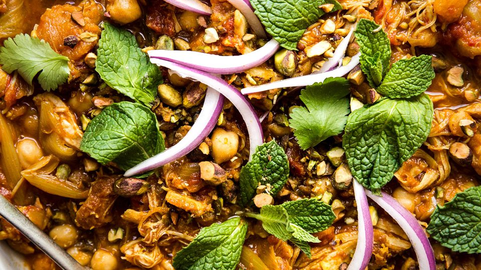 Instant Pot Chicken Tagine