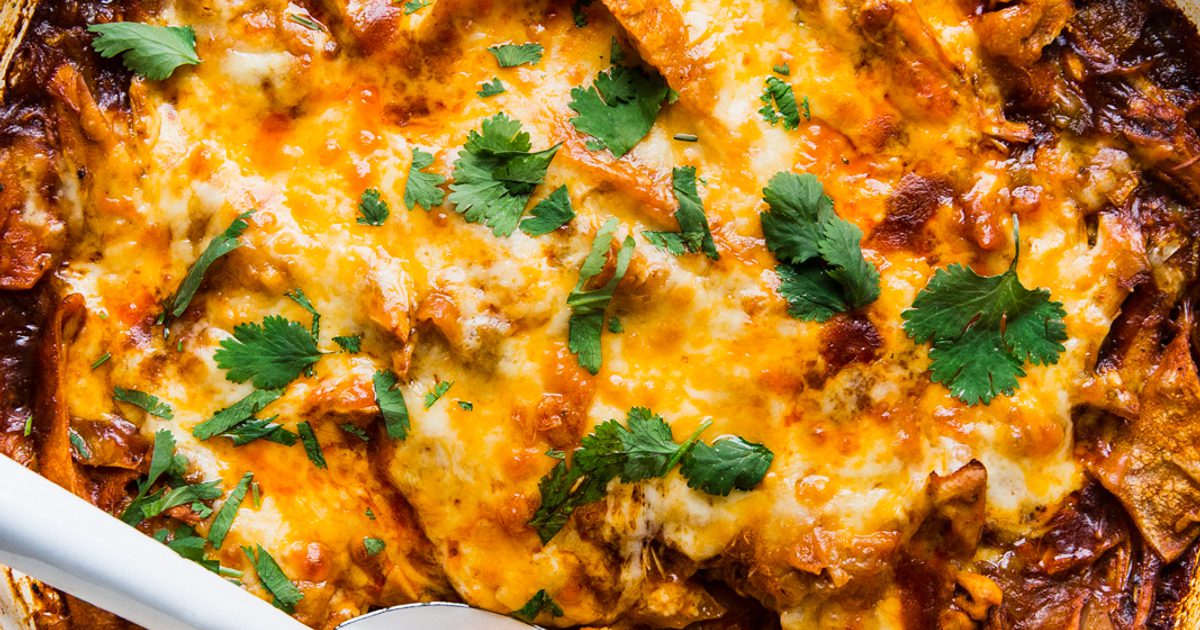 Chicken Enchilada Skillet