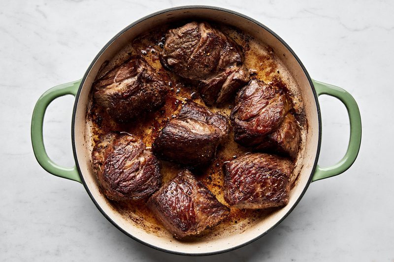 Wine Braised Beef with Mushrooms | The Modern Proper