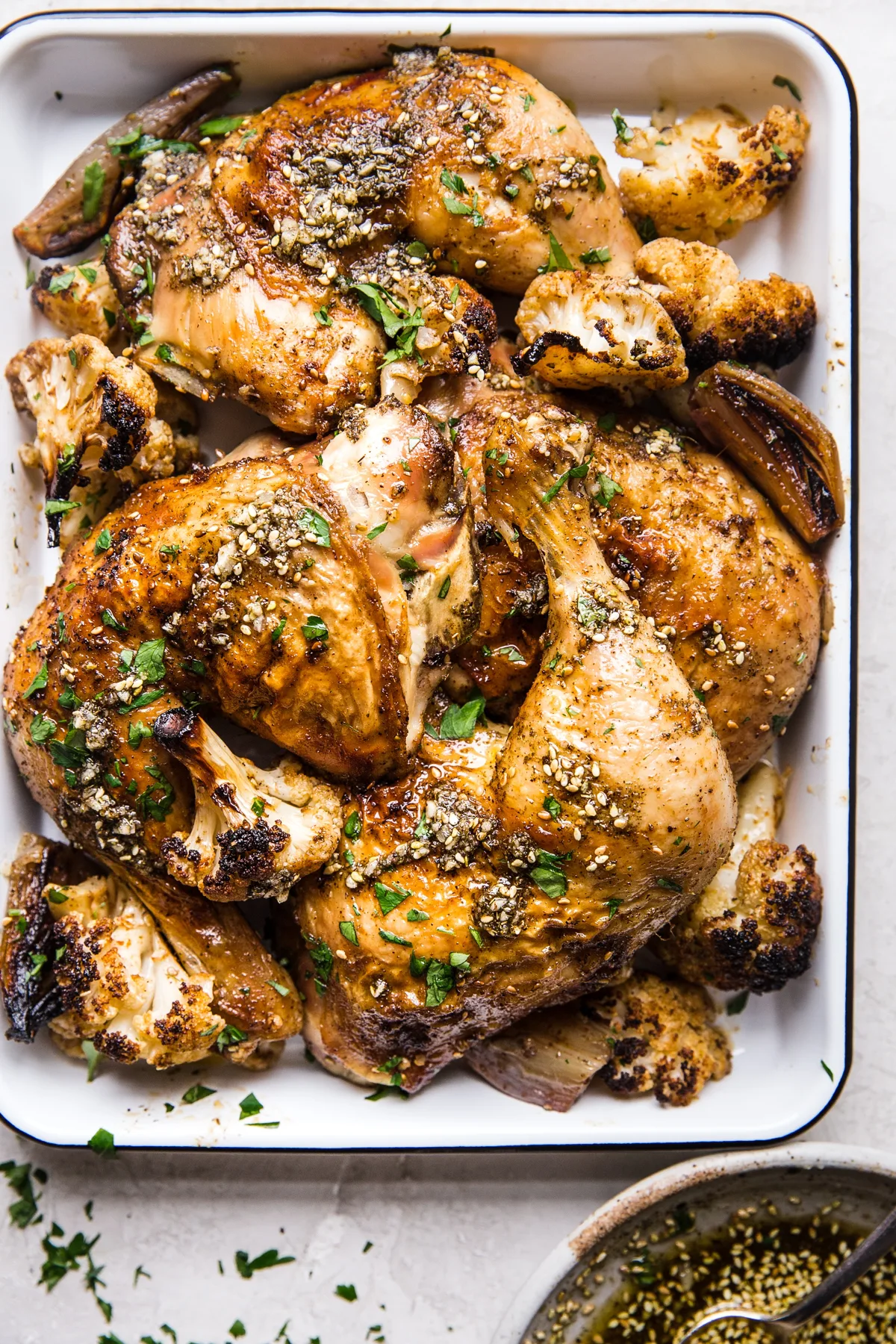 Za'atar Chicken Sheet Pan Dinner