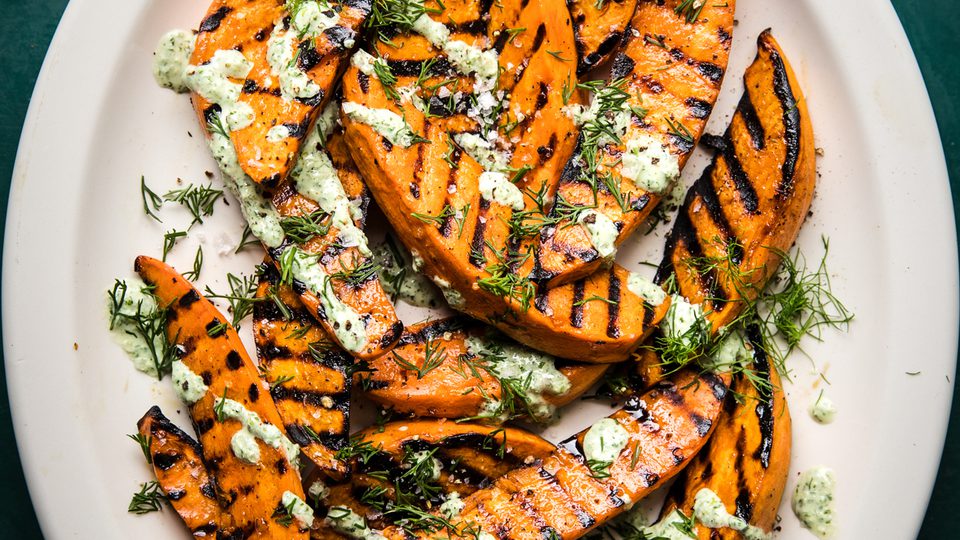 Grilled Sweet Potatoes-image