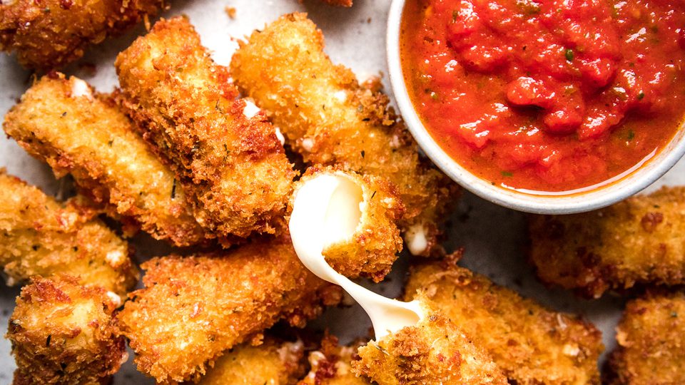 Homemade Mozzarella Sticks-image