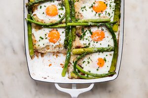 Rosti With Asparagus and Eggs 23