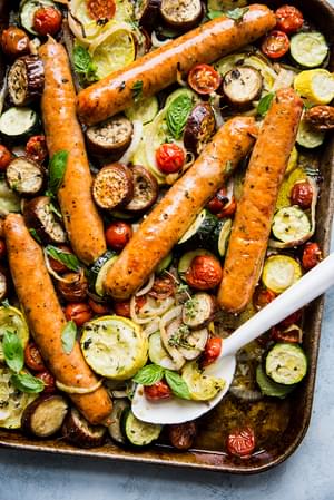 Sheet pan Ratatouille