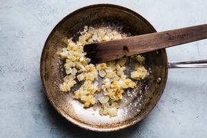 onions in a skillet
