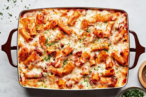 Rusmar Baked Rigatoni Baked Rigatoni | The Modern Proper