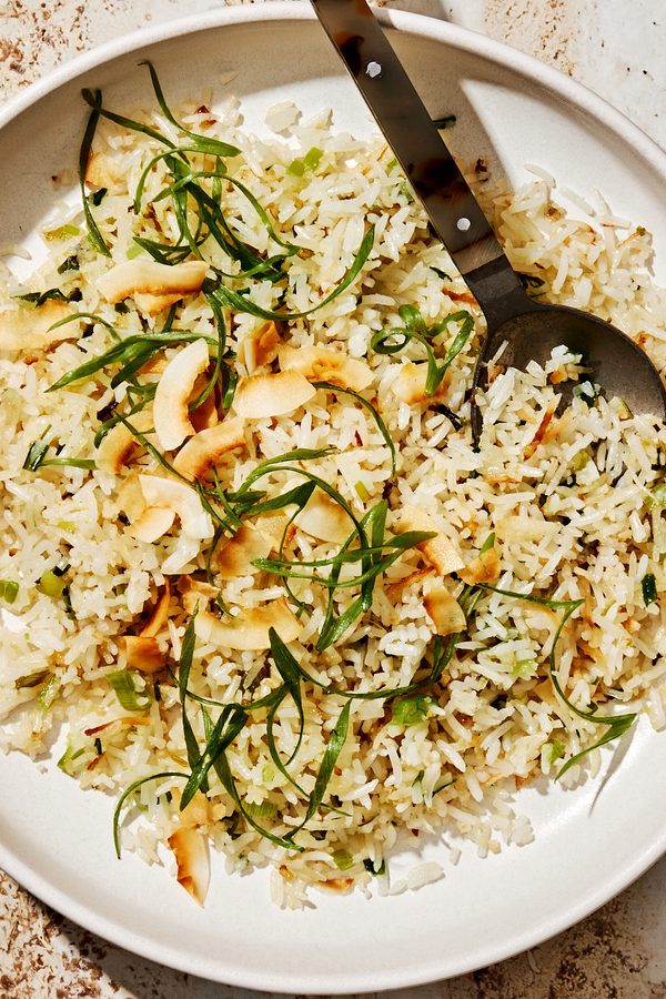 Coconut Rice Samoa Coconut Rice Recipe (Stovetop) | The Modern Proper