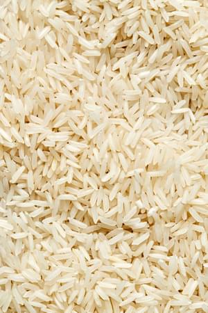 uncooked white rice