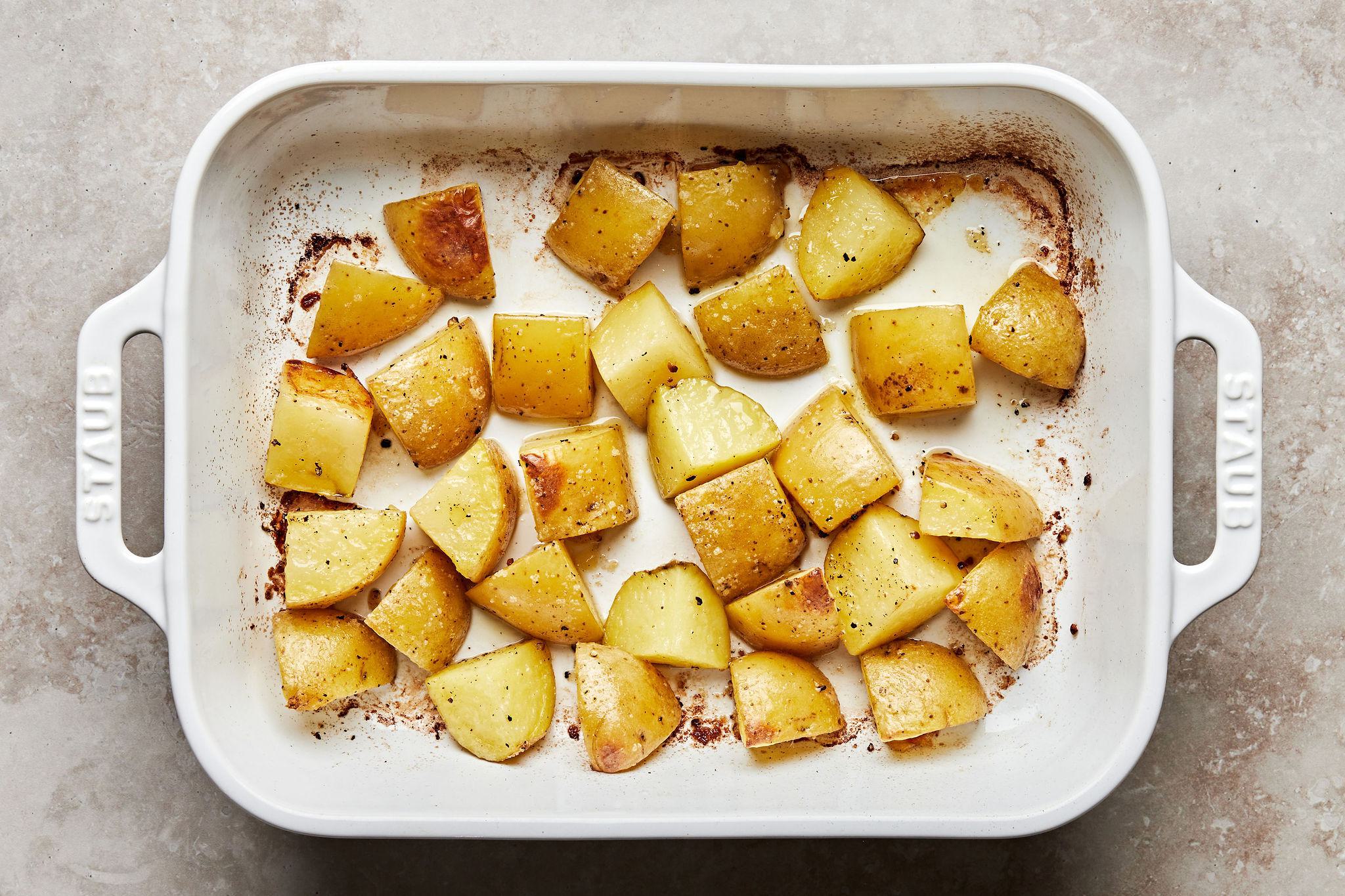 Cod & Potatoes in Rosemary Cream Sauce | The Modern Proper