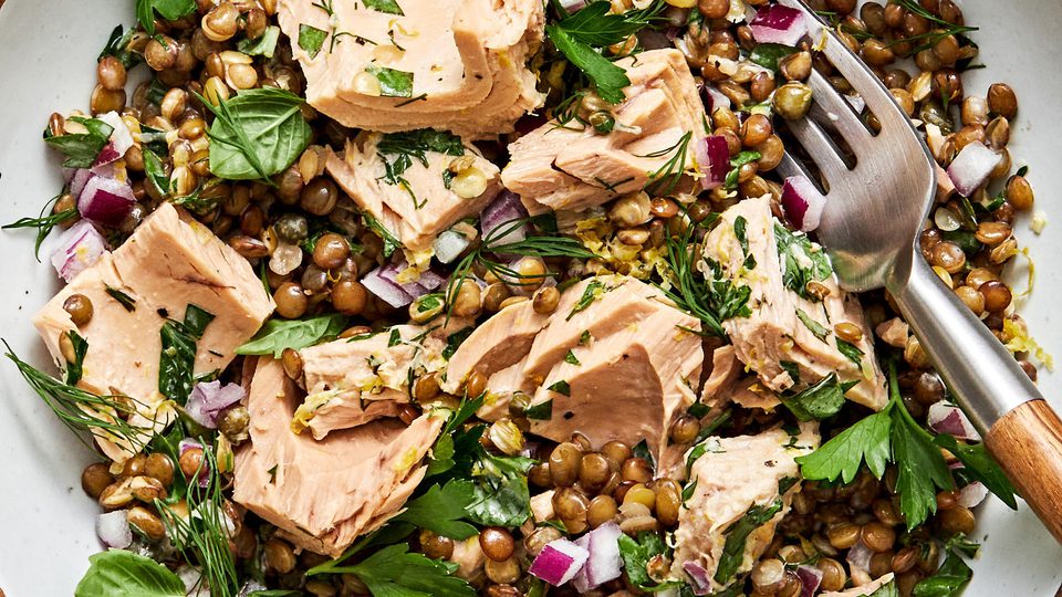 Tuna Lentil Salad