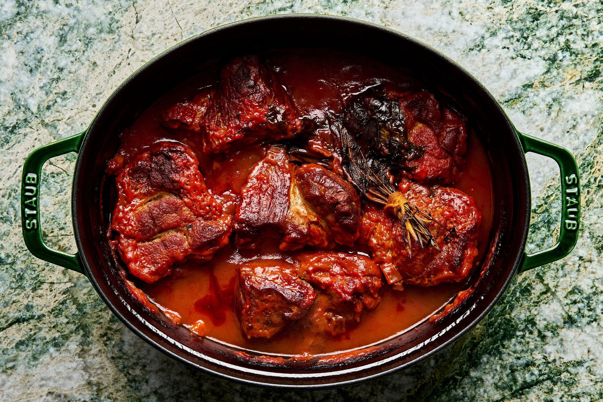 Braised Port Ragu Braised Pork Ragu Pappardelle | The Modern Proper