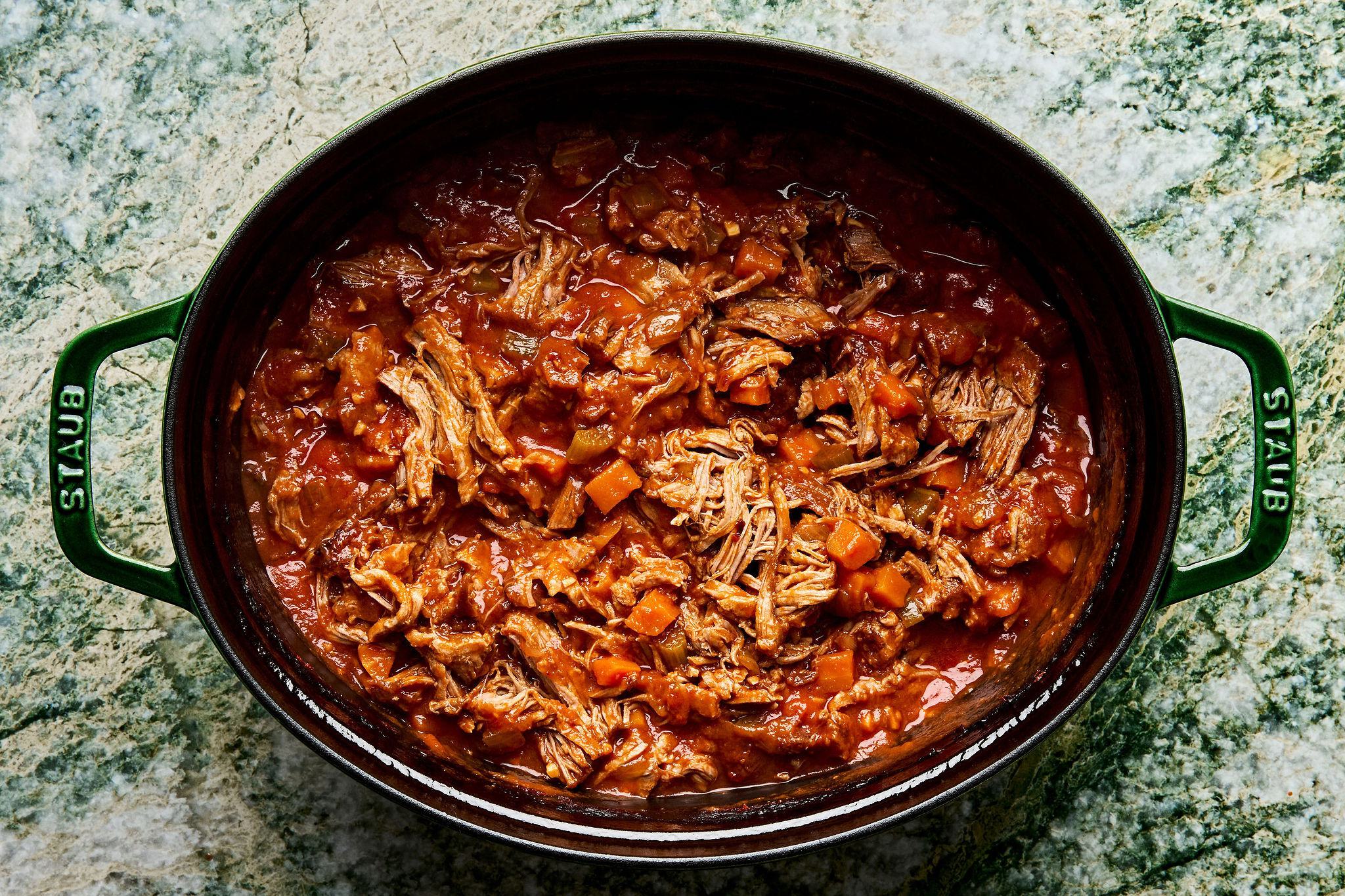 Braised Port Ragu Braised Pork Ragu Pappardelle | The Modern Proper