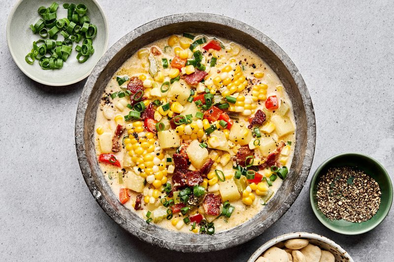 Local Corn Chowder Corn Chowder | The Modern Proper