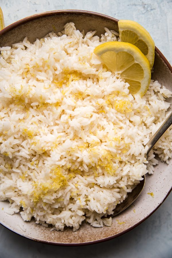 Person Making Lemon Rice Lemon Rice | The Modern Proper