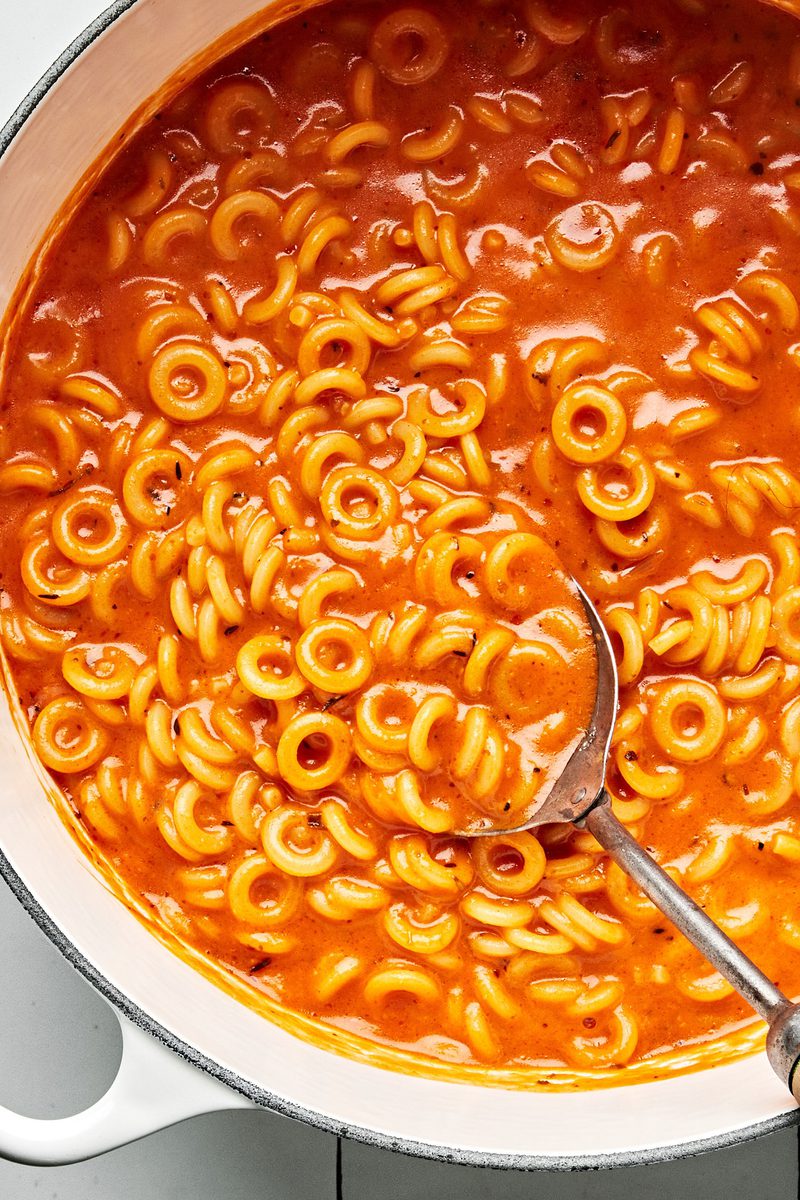 Spaghettios Sign Easy Homemade SpaghettiOs | The Modern Proper