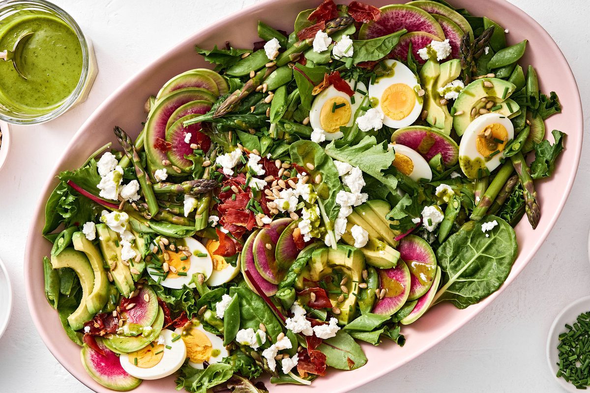 Spring Mix Cobb Spring Cobb Salad | The Modern Proper