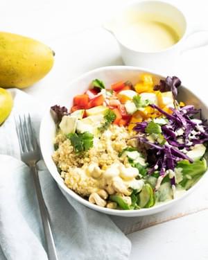 Tropical Mango Bowls with Citrus Drizzle