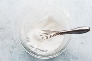 whipped egg whites for homemade granola