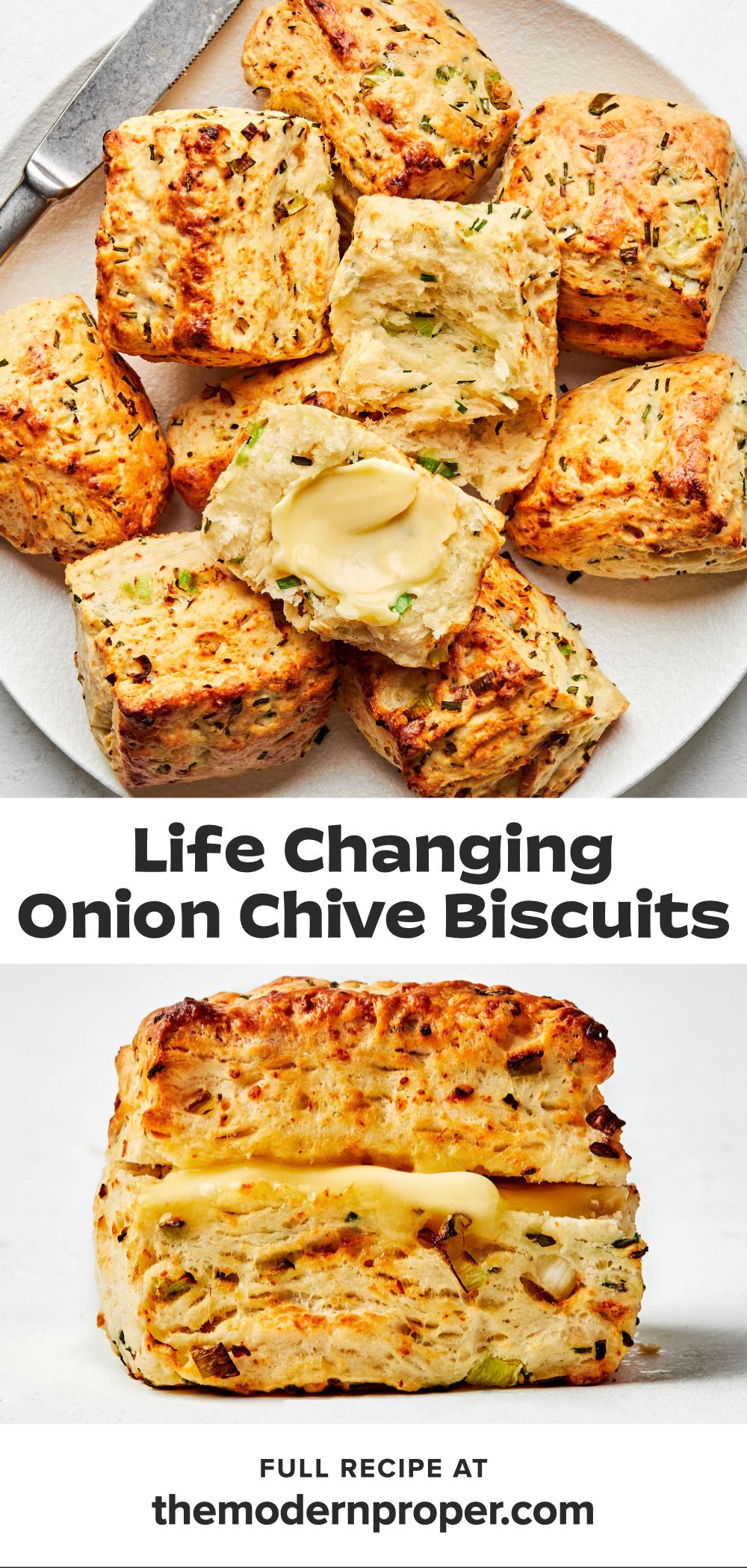 Chive Pin Onion Chive Biscuits | The Modern Proper