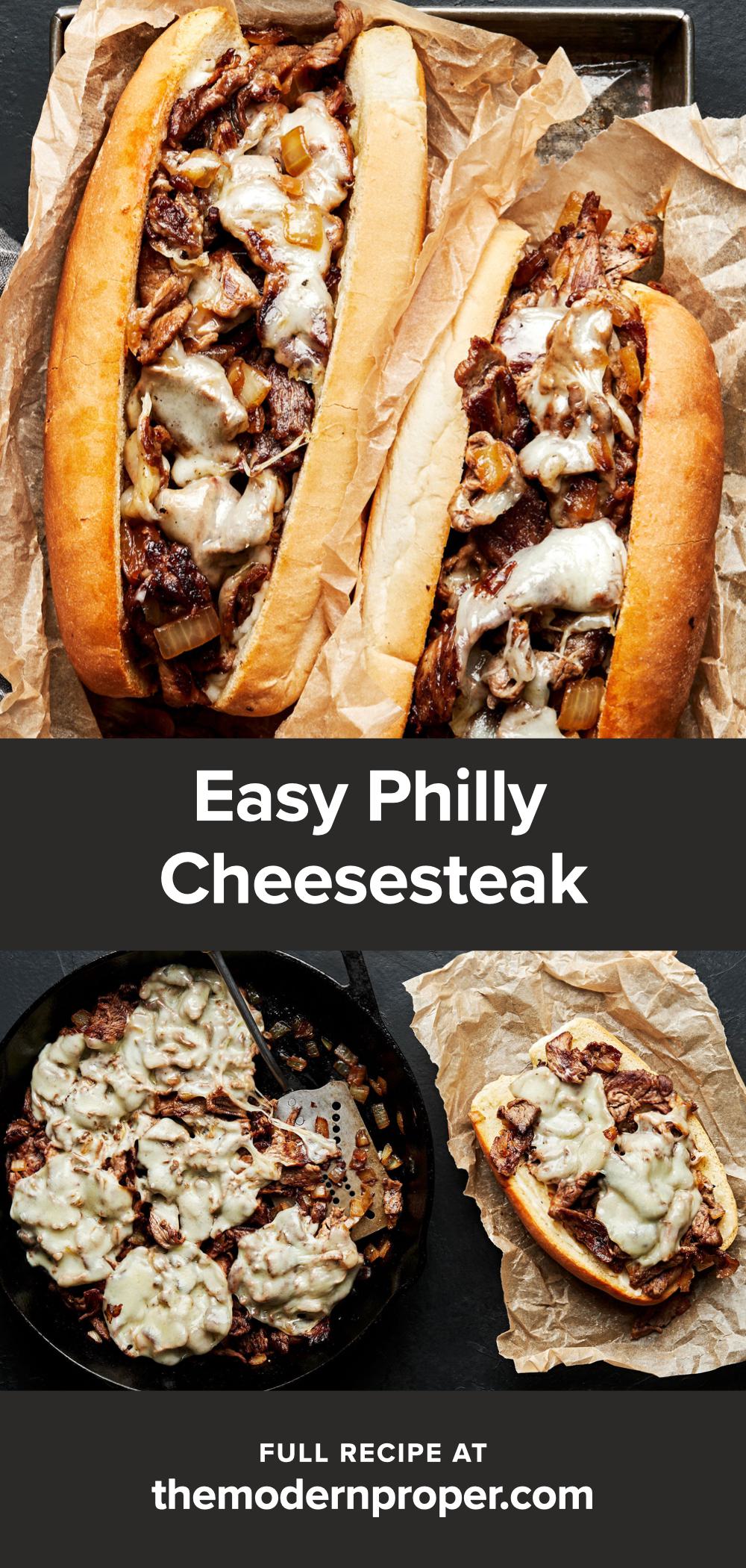 Philly Style Philly Cheesesteak | The Modern Proper