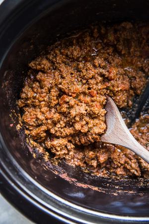 slow cooker taco meat